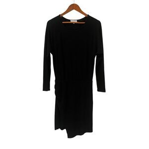 Michael‎ Stars black knit long sleeve dress. Size xs